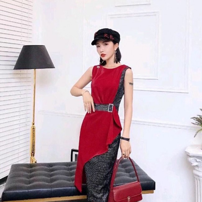 Đầm Body Phối Kim Sa Sang Trọng