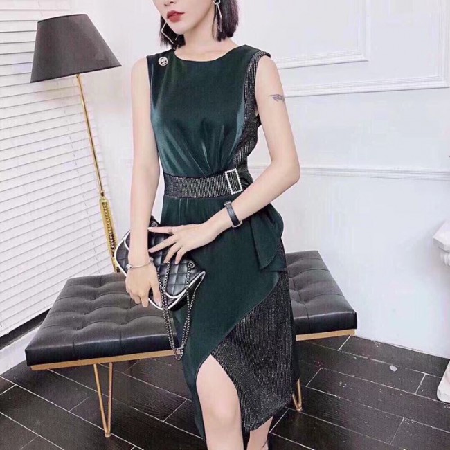 Đầm Body Phối Kim Sa Sang Trọng